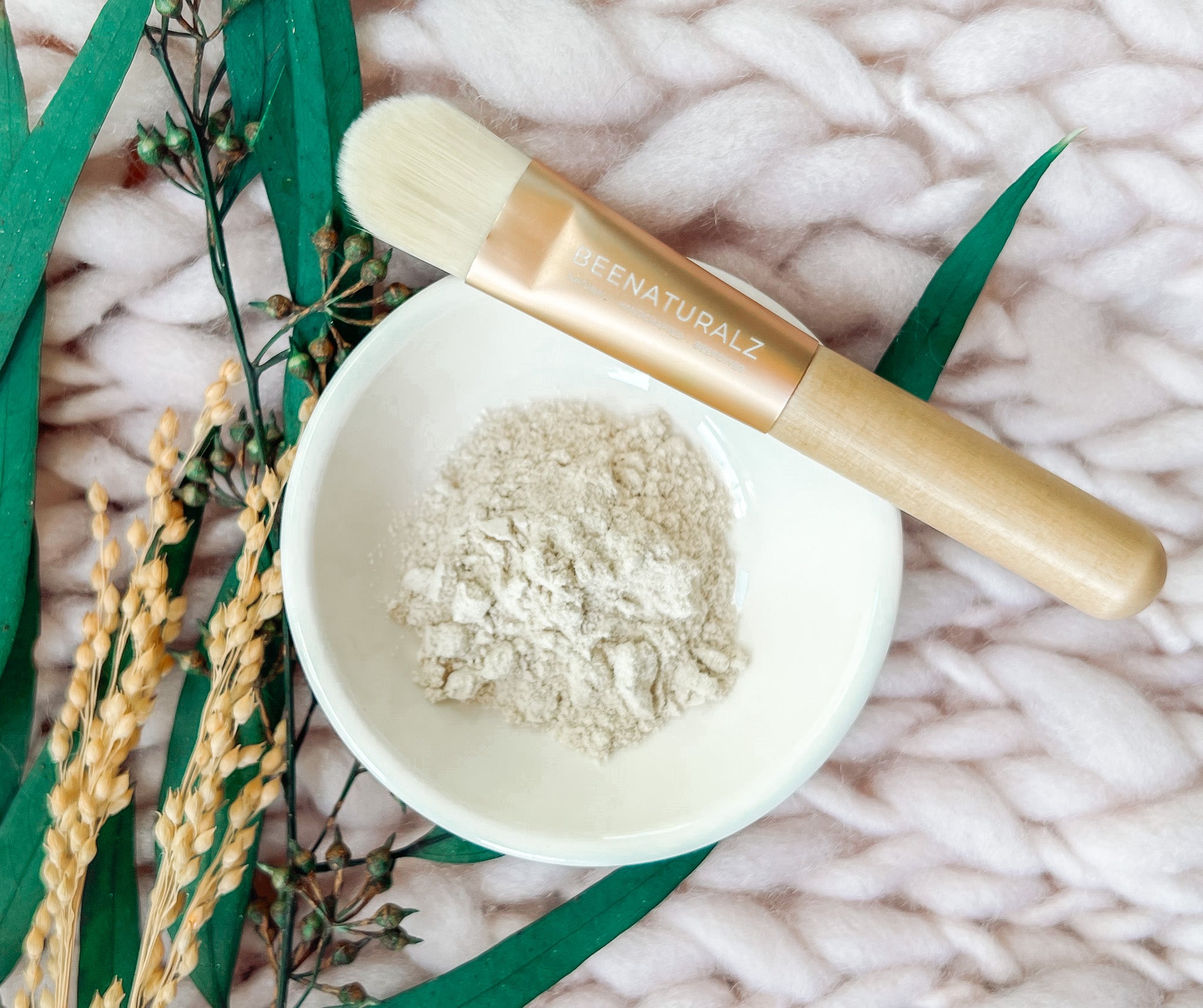 Mini Face Mask Brush + Bowl Set