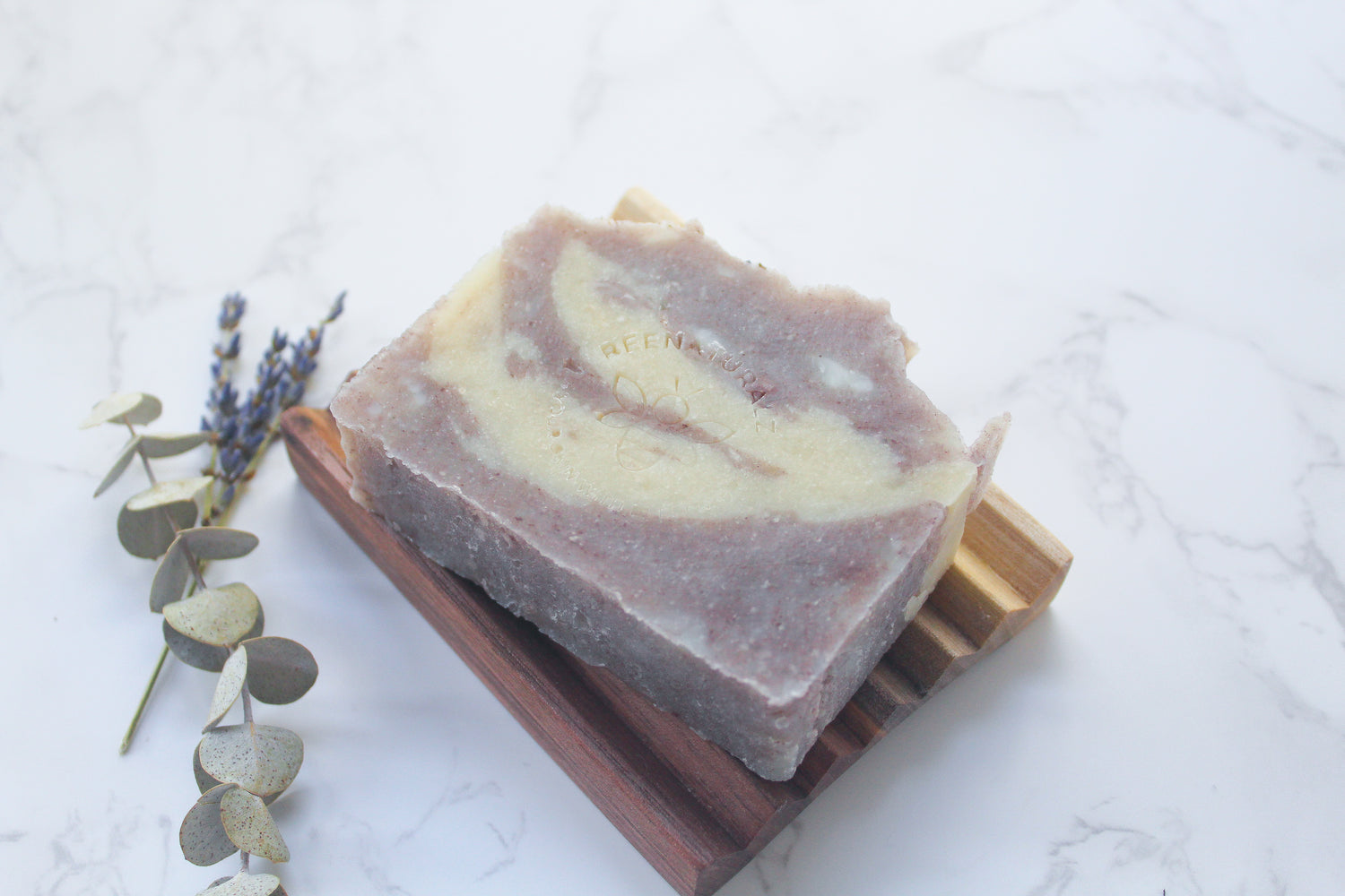 Solid Ombre Walnut Soap Dish