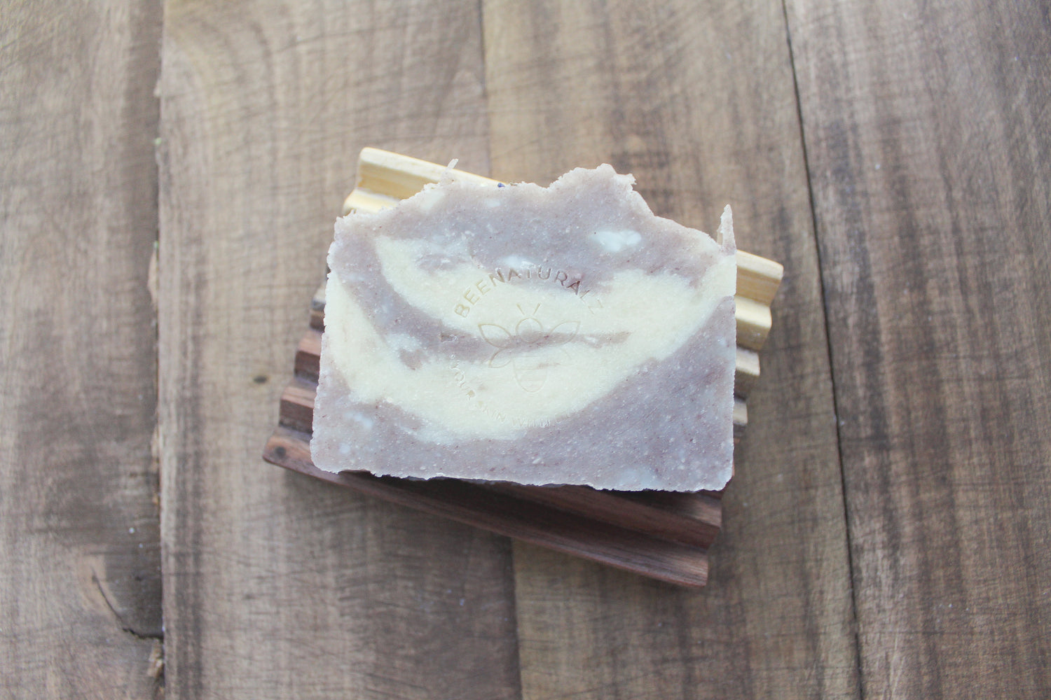 Solid Ombre Walnut Soap Dish