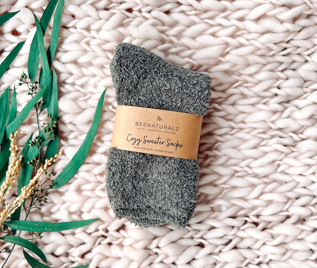 Cozy Sweater Socks