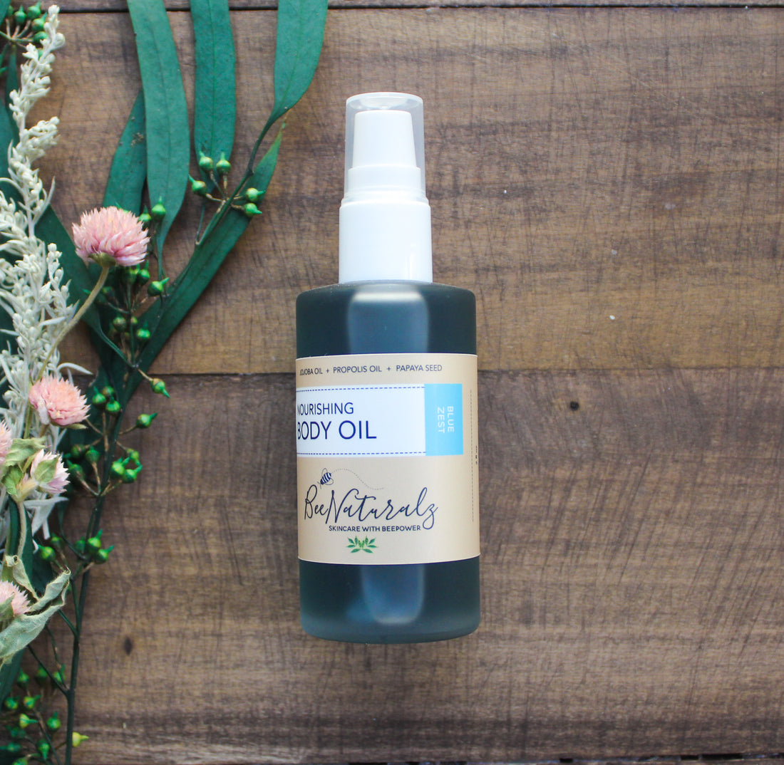 Body Oil - Blue Zest