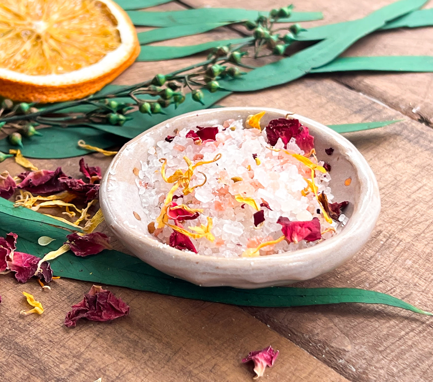 Botanical Pollen Bath Salts - Himalayan Blossoms