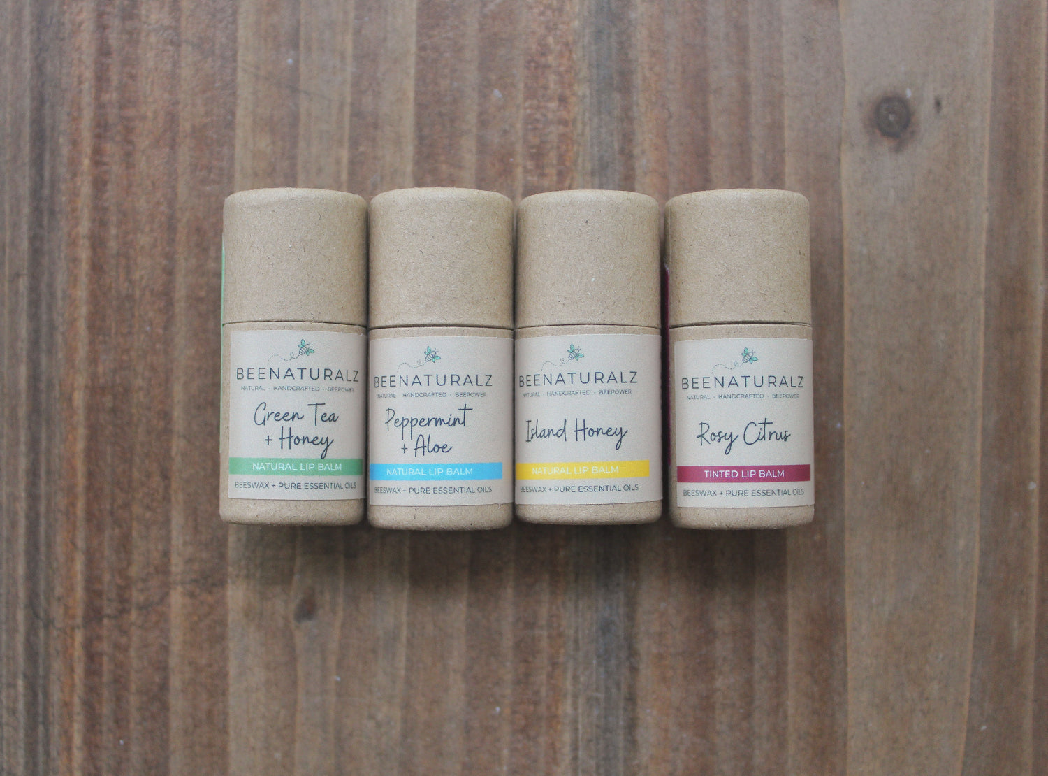 Beeswax Lip Balm - Green Tea + Honey