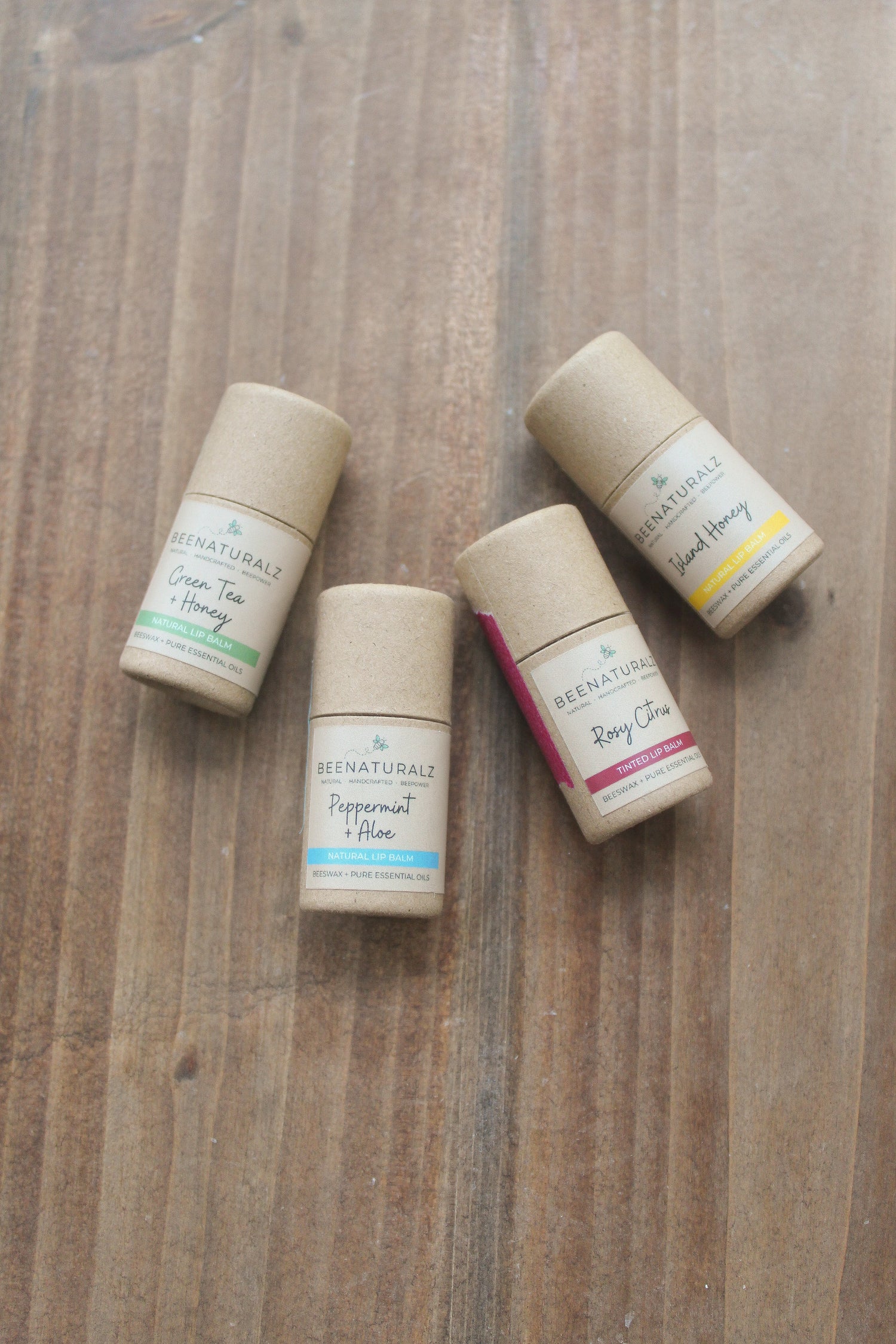 Beeswax Lip Balm - Green Tea + Honey