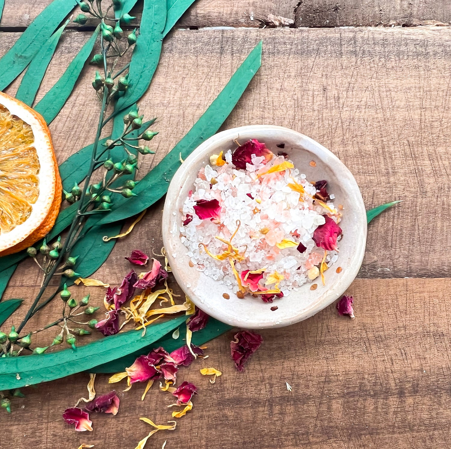 Botanical Pollen Bath Salts - Himalayan Blossoms