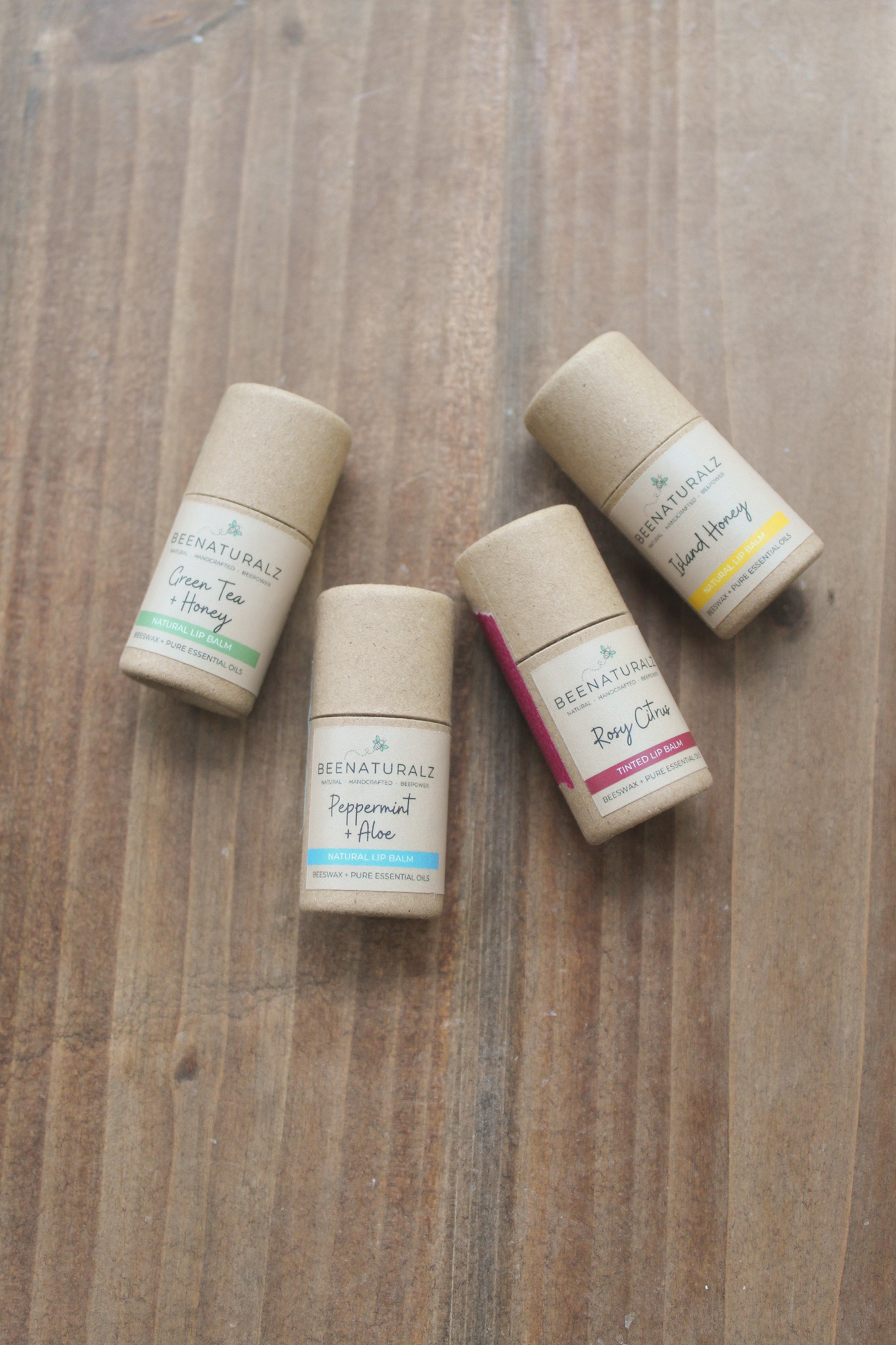 Beeswax Lip Balm - Peppermint + Aloe