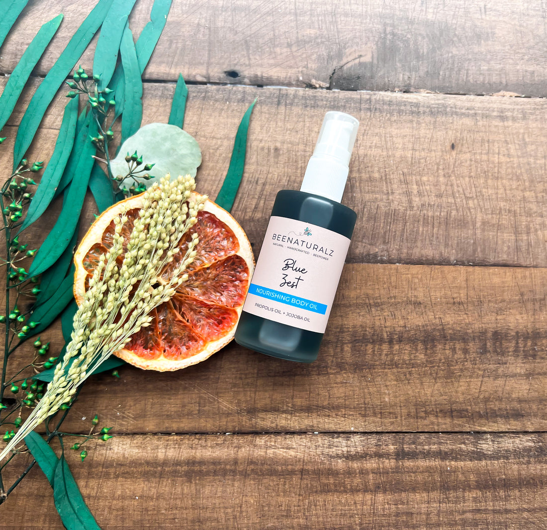 Body Oil - Blue Zest