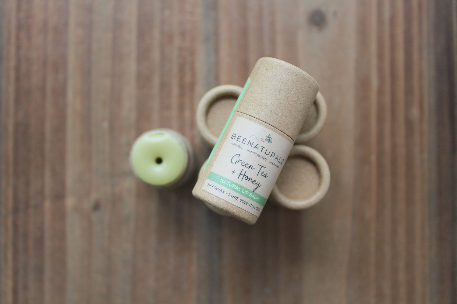 Beeswax Lip Balm - Green Tea + Honey