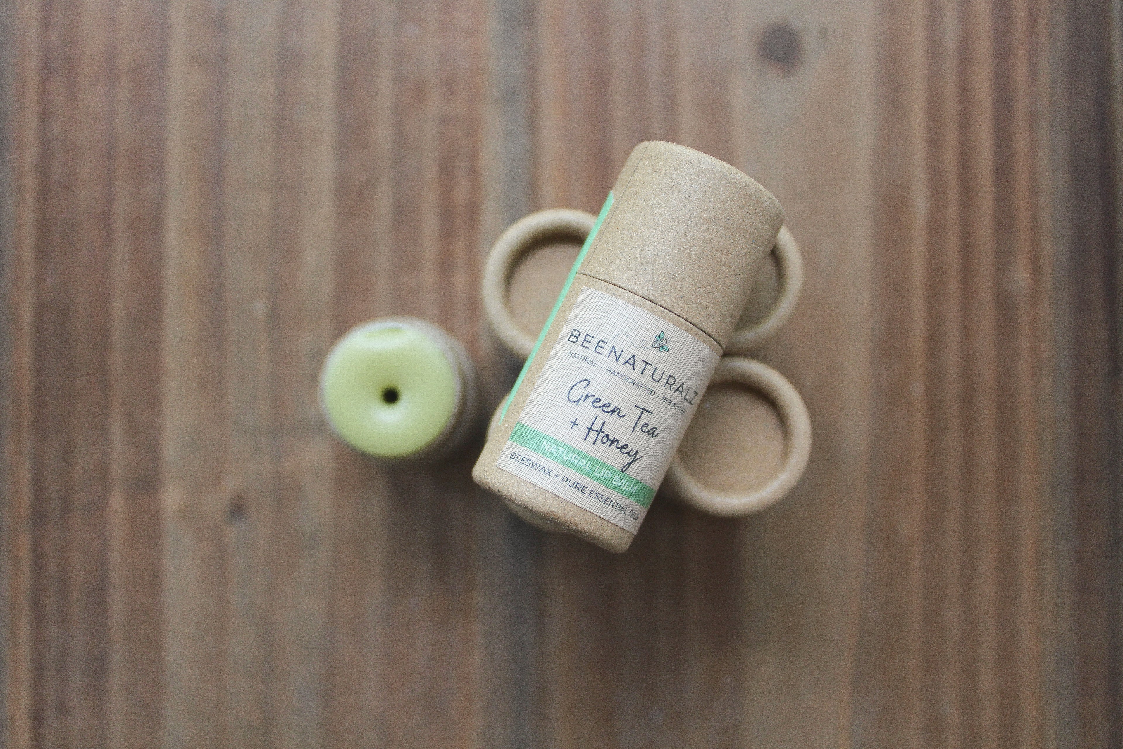 Beeswax Lip Balm - Green Tea + Honey