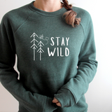 Stay Wild Unisex Crew Sweatshirt