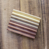 Solid Ombre Walnut Soap Dish