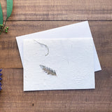 Handmade Note Card - Seeded + Plantable