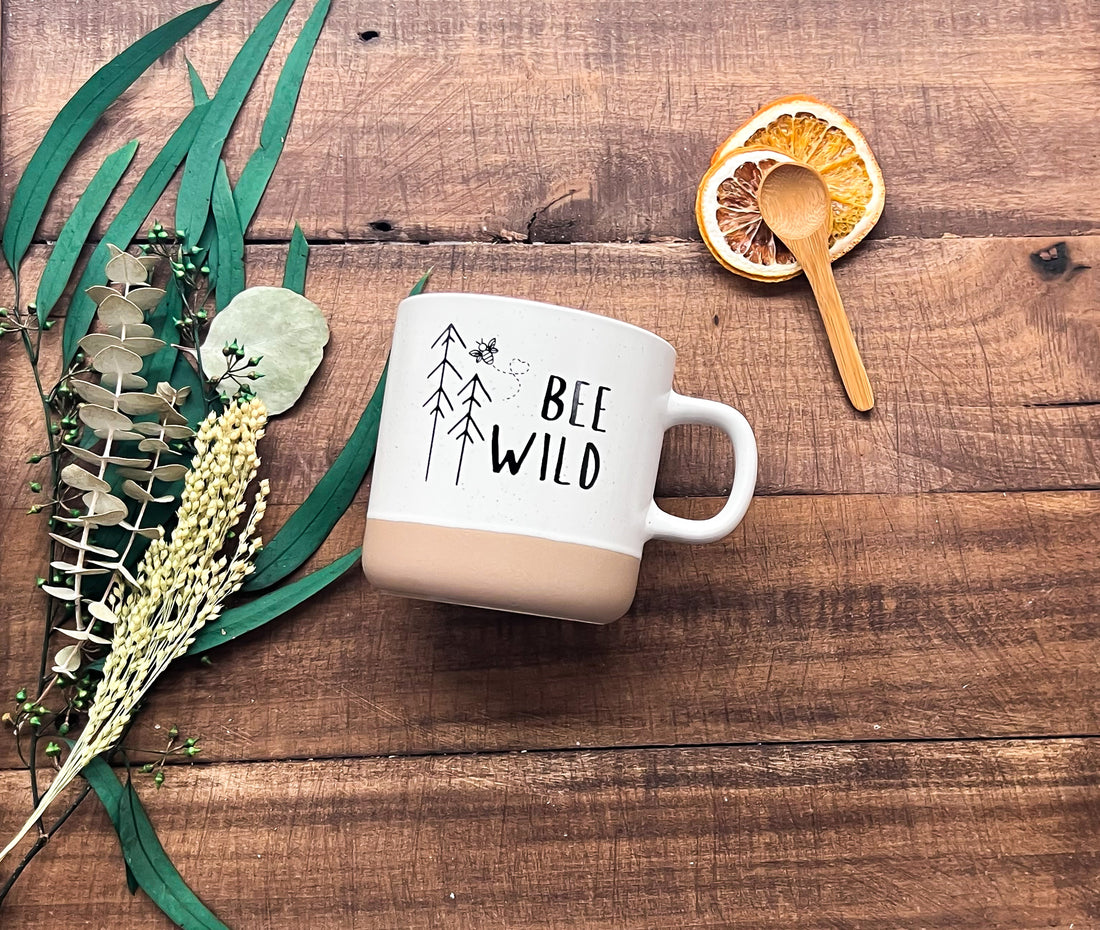 Bee Wild Artisan Style Mug