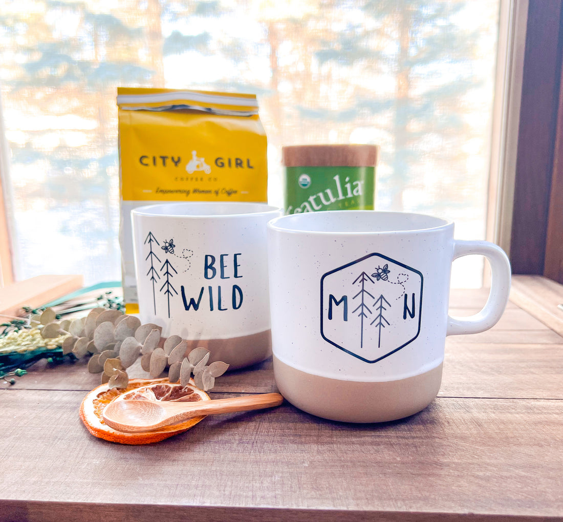 Bee Wild Artisan Style Mug